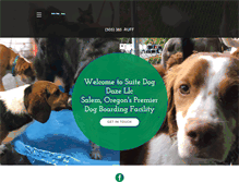 Tablet Screenshot of doggydaycaresalem.com